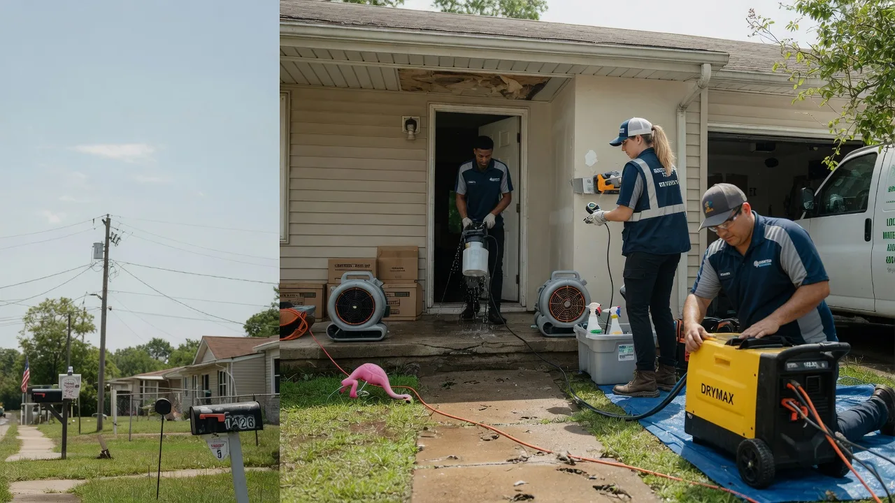 Storm Damage Water Removal in Martinsville, OH near me